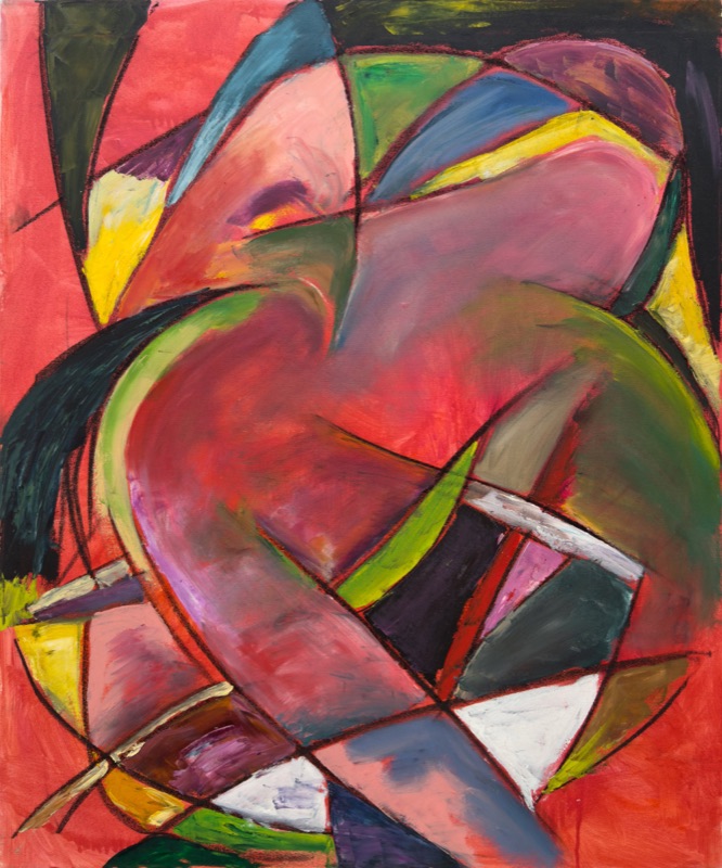 Composition in Red