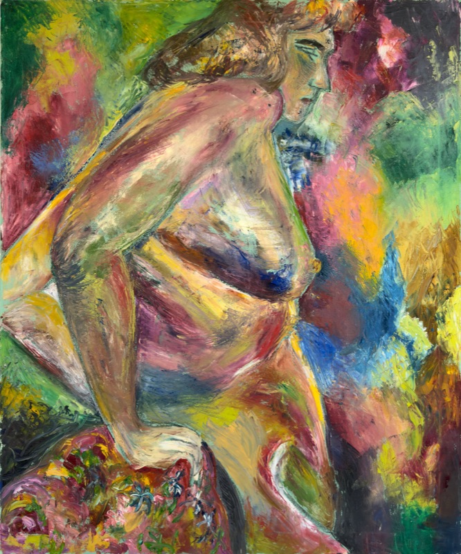 Leaning Figure